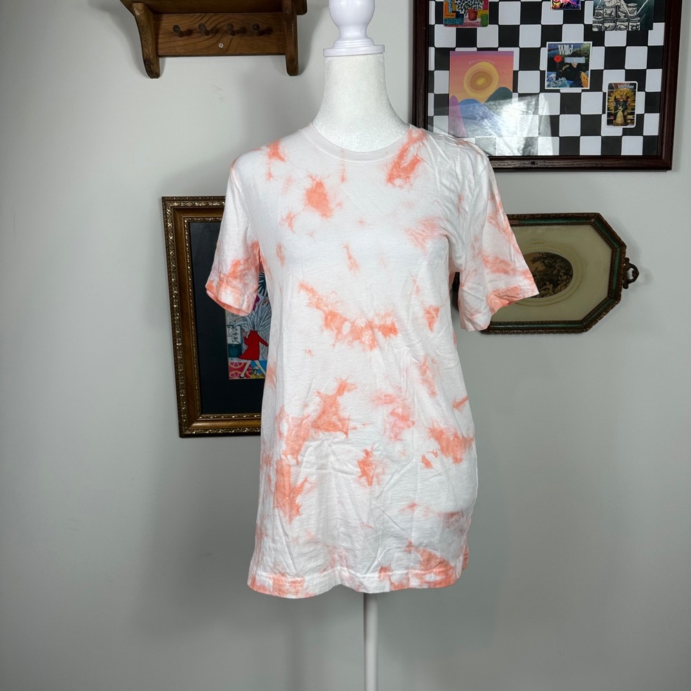 Orange & Pink Tie Dye I Did It For Me‎ w/ Pink Watercolor Effect Boho Summer - Picture 4 of 7